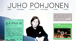 Desktop Screenshot of juhopohjonen.com
